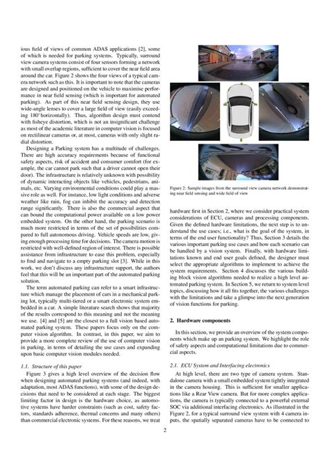 Computer vision in automated parking systems: Design, .
